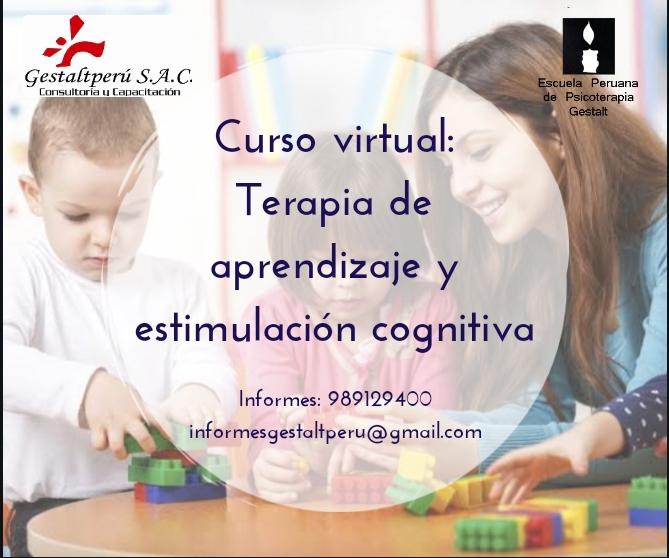 Curso Virtual Terapia de aprendizaje y estimulación cognitiva