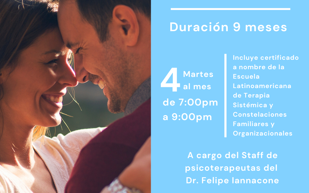 FORMACIÓN EN PSICOTERAPIA DE PAREJA Y FAMILIA